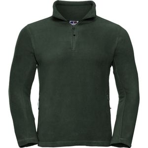 Russell - Outdoor Fleece Top - Fles Groen - 1/4 Ritssluiting