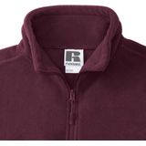Russell - Outdoor Fleece Top - Bourgondië - Heren - 1/4 Ritssluiting