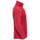 Russell - Outdoor Fleece Top - Klassiek Rood - Heren - 1/4 Ritssluiting