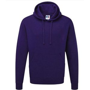 Russell - Kleuren - Heren Hooded Sweatshirt - Paars
