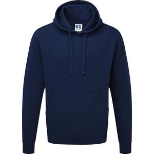 Russell Heren Authentieke Hooded Sweatshirt / Hoodie (Franse marine)