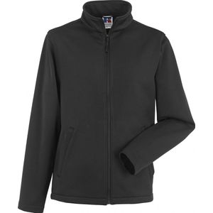 Russell Heren Slimme Softshell-jas (Zwart)