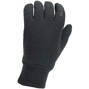 SealSkinz Windproof All Weather Knitted Guantes, Unisex, Gris, M