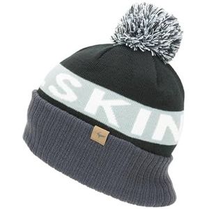 SEALSKINZ Unisex waterdichte pompon muts voor koud weer