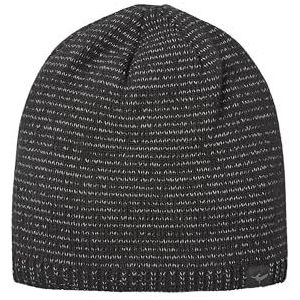 SealSkinz uniseks waterdichte reflecterende hoed voor koude klimaten, kleur zwart, maat L/XL