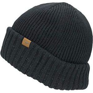 SealSkinz beanie, uniseks, waterdicht, koud weer, met omslag