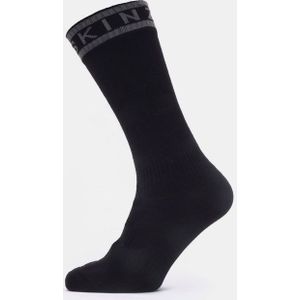 SEALSKINZ MED.IMP.HYDROST.CLIM.CAL.N/GR 43-46,L,Zwart/Grijs