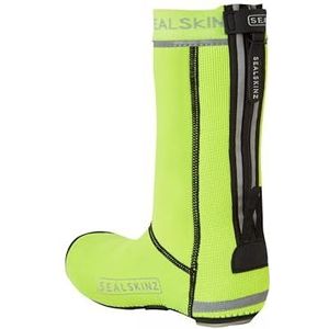 Sealskinz Caston Fietsoverschoenen - Neon Yellow - Waterafstotend - Unisex