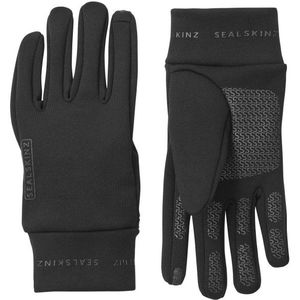 SEALSKINZ Acle Handschoen voor koud weer van waterafstotend nano-fleece, zwart, M
