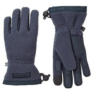 SEALSKINZ Hoveton Waterdichte handschoenen van sherpa-fleece, voor koud weer, uniseks, 1 stuk, Navy Blauw