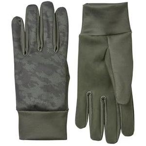 SEALSKINZ Ryston Skinz Print Handschoen voor koud weer van waterafstotend nano-fleece, olijfgroen [Olive], S