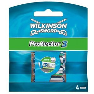 Wilkinson Sword Protector 3 messen 4 messen. 4 Stuk