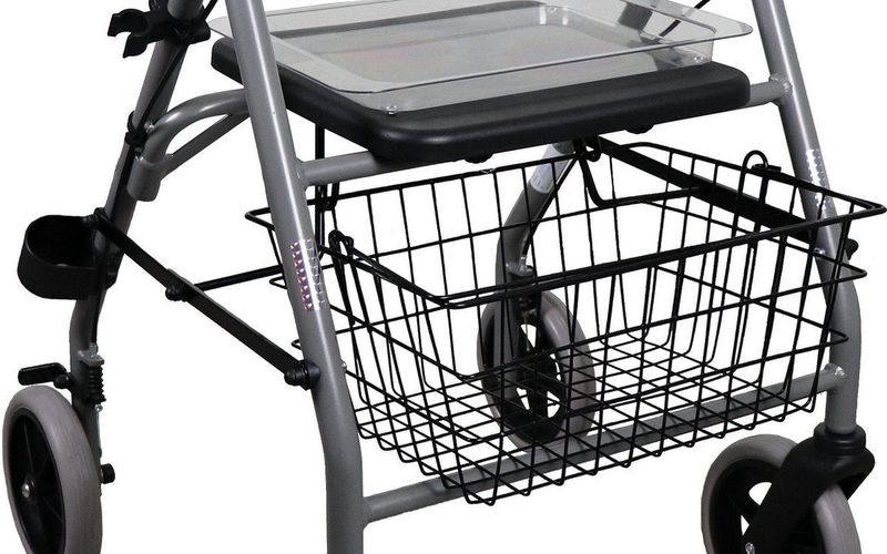 Drive Devilbiss Healthcare - Rollator Mand - Zwart - 40 cm x 30 cm x 19 cm