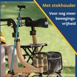 Nitro - Rollator - Zwart - Aluminium