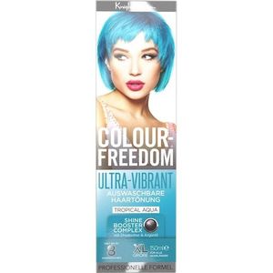 Colour Freedom - Tropical Aqua - Haarkleuring - 150 ml - Non-Permanent Hair Colour