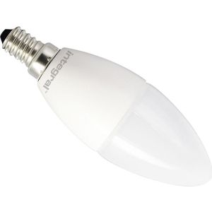 Integral - LED Lamp - Kaars - Mat - E14 - 4,9W - 470lm - 2700K - Dimbaar