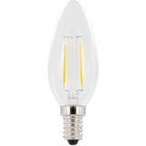 Integral LED lamp filament kaars E14 2.8W 250lm 2700K