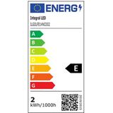 Integral LED lamp filament kogel E14 2.8W 250lm 2700K