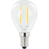 Tekalux - Lefa - Led-lamp - Transparant - Glas - E14 - 2700K Warm Wit Licht