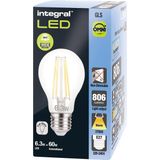 LED Lamp - Filament Classic Globe - Warm Wit - 6.3W - E27 Fitting