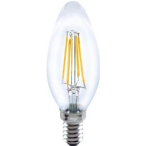LED Filament Candle Lamp - E14 Fitting - Niet Dimbaar - Warm Wit - 4W - 470 Lumen
