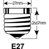 Ledlamp - Helder - E27 - Lichtkleur 2700K - Energielabel E
