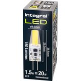 Integral LED Lamp G4 12V LED COB 1.5W 2700K