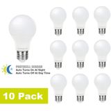 Classic Globe - LED Dag/Nacht Lamp - Warm Wit - E27 Fitting - 4.8W - 470 Lumen