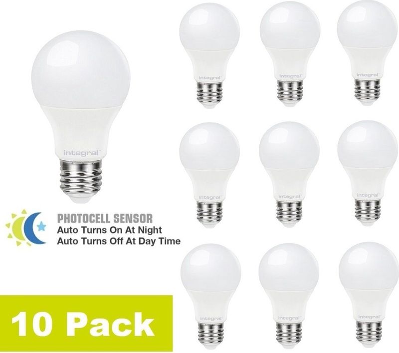 Integral - E27 LED Lamp - Helder Wit - 10 Pack - 4.8 Watt