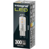Integral LED lamp capsule G9 2.7W 300lm 2700K Dimbaar