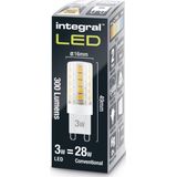 Integral - Dimbare G9 Steeklamp - Extra Warm Wit - 2.7W - 230V