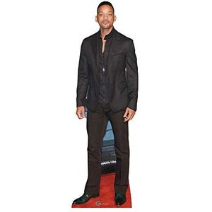 Will Smith 187 cm karton, groot, natuurlijke kleuren