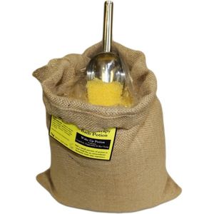 Aromatherapie Badzout - Wakker Worden - Grapefruit, Pepermunt & May Chang - Hessian Zak - 7kg