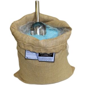 Aromatherapie Badzout - Slaapverwekkend - Lavendel & Marjolein - Hessian Zak - 7kg