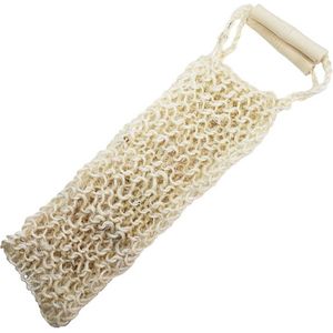 Natuurlijke Sisal Rug Scrub - Elastisch - Scrub Handschoen - Biologisch Afbreekbaar