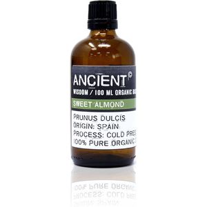 Biologische Zoete Amandelolie - Basis Olie - 100ml - Aromatherapie
