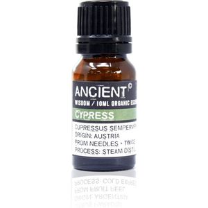 Biologische Etherische Olie Cipres - 10ml - Essentiële Oliën Aromatherapie