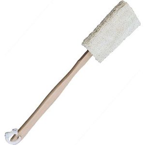 Loofah Lichaamsborstel - Lange Steel - Scrub Borstel - Rug Borstel - Hoogwaardige Kwaliteit