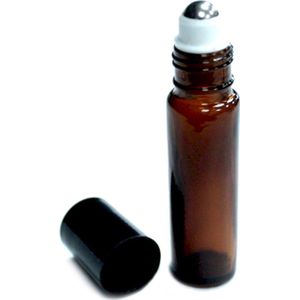 Glazen Rollerflesjes 10ml - 10 stuks - Lege Rollerflesjes - Aromatherapie - Mengflesjes