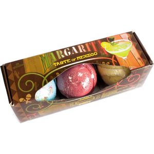 Something Different Bath Bomb Set of Three Margarita Multicolours