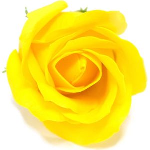 Zeep Bloemen - Roos - Geel - 50 stuks - 5x6.5cm