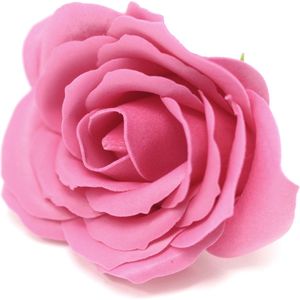 Zeep Bloemen - Large Roos - Rood/Roze - 25 stuks - 7.5x7cm