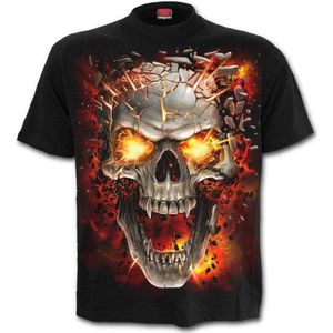 Spiral - Skull Blast - T-shirt - Zwart - Jongens