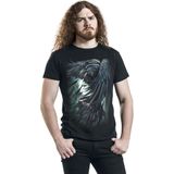 Spiral - Shadow Raven T-shirt - Zwart - 100% Katoen