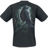 Spiral - Shadow Raven T-shirt - Zwart - 100% Katoen