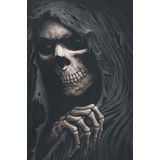 Spiral - Grim Reaper - T-shirt - Zwart - Katoen