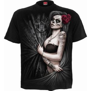 Spiral - Dead Love - T-shirt - Zwart - Heren