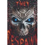 Spiral Heren Tshirt RESPAWN Zwart