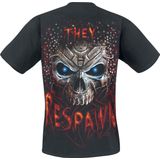Spiral Heren Tshirt RESPAWN Zwart
