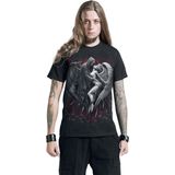 Spiral Heren Tshirt FORBIDDEN Zwart